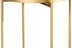 Elevate Our Space: A Review of the Homebeez Gold Tray Table