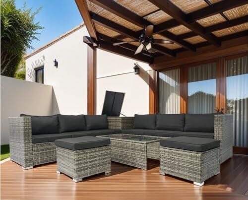 Unwind Outdoors: Our Review of the Danxee L-Shaped Patio Set