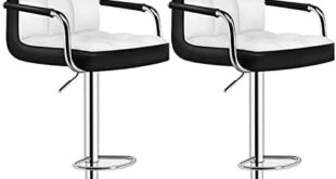 Stylish Comfort: A Review of Our Bar Stool Duo Experience