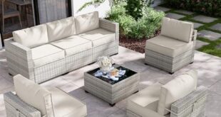 Transforming Our Outdoors: A Review of the Kimunuk 7-Piece Patio Set