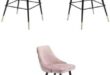 Stylish Comfort: Our Review of Pink Velvet Bar Stools Set