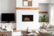 Cozy Elegance: Transforming Your Living Room with a Fireplace and Reclaimed Wood Accents