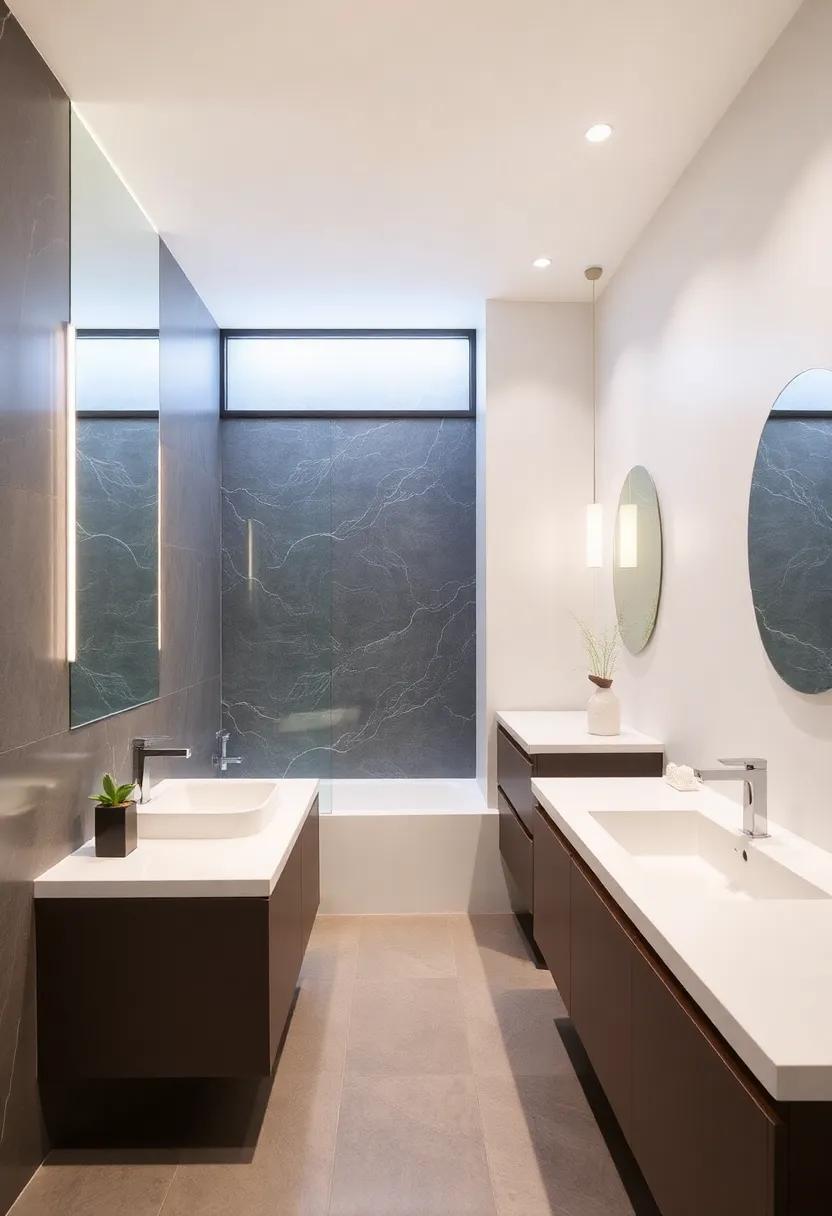 Transform Your Ensuite: Discover the Elegance of Sleek Countertops in Bathroom Design