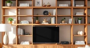 Embrace Style and Function: The Allure of Open Shelving Bookcases in Your Living Room