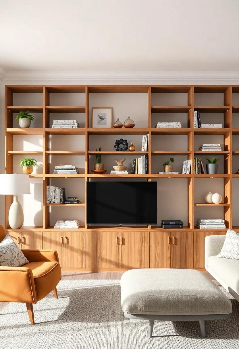 Embrace Style and Function: The Allure of Open Shelving Bookcases in Your Living Room