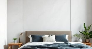 Transform Your Bedroom: The Chic Allure of Cement and Concrete Accent Walls