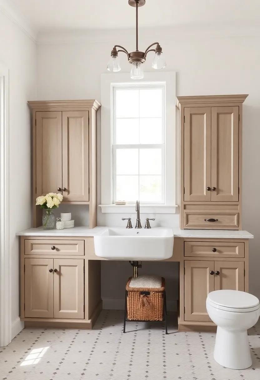 Transform Your Space: Elegant Farmhouse Bathroom Cabinets for Timeless Style and Functionality