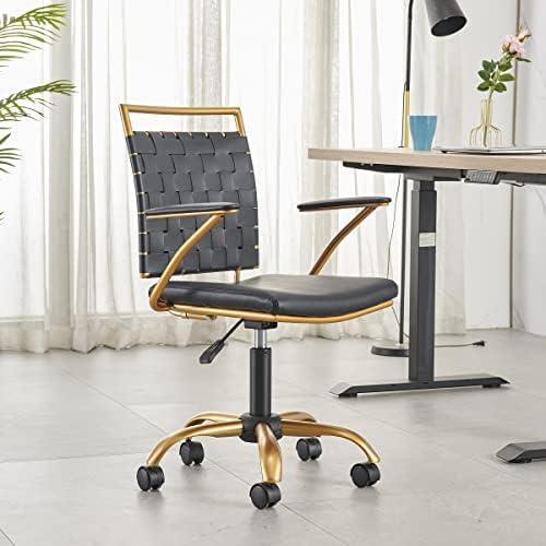 Unpacking Comfort: ⁣Our⁣ Review‍ of the Stylish Black & Gold Office Chair