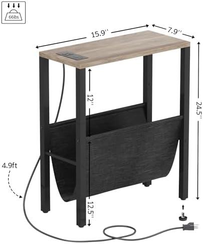 Discovering Functionality:‍ Our Review of Vagusicc's Narrow Side Table