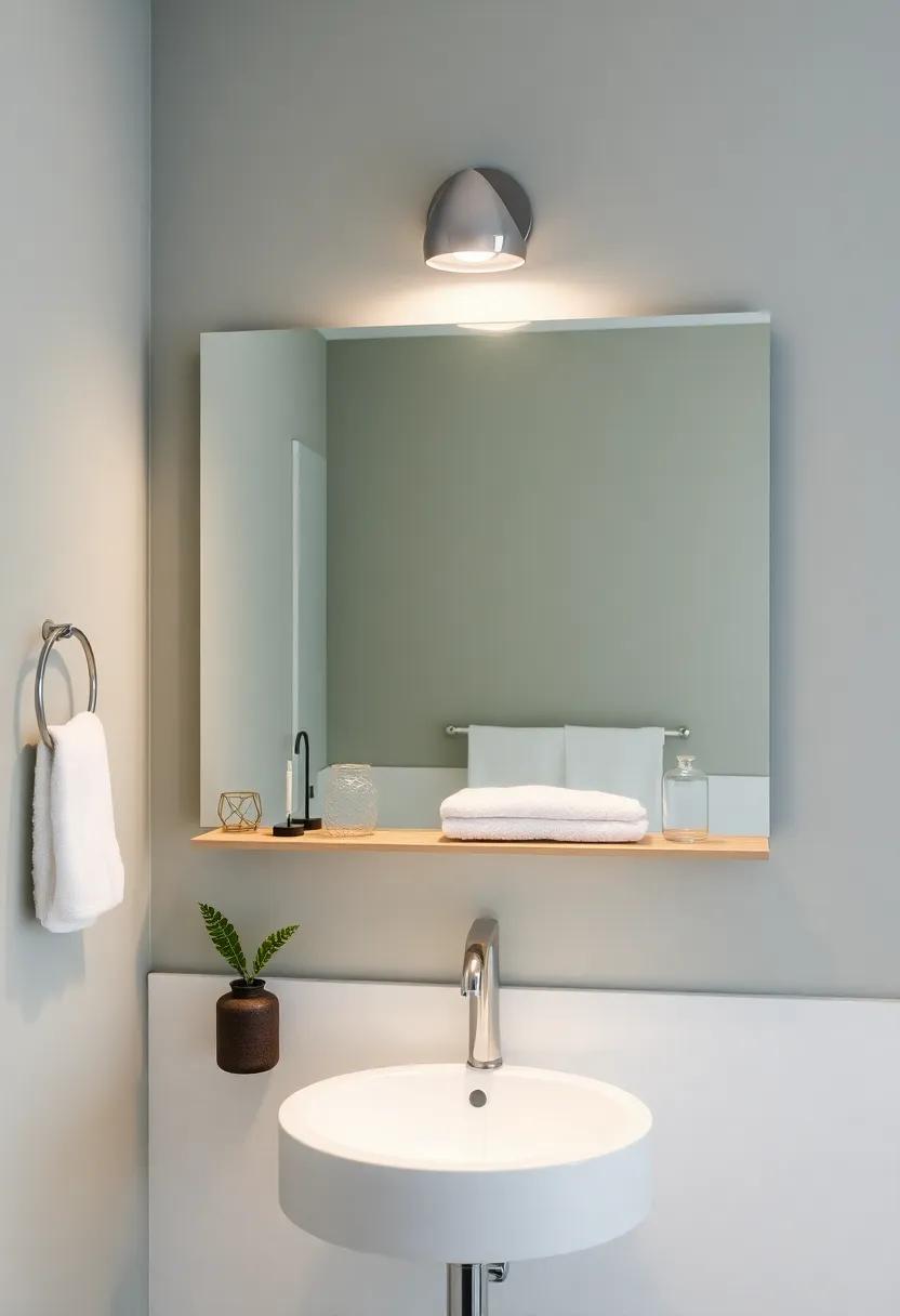 Incorporating ⁢Shelving⁢ into ‌Your Mirror Installation for Style