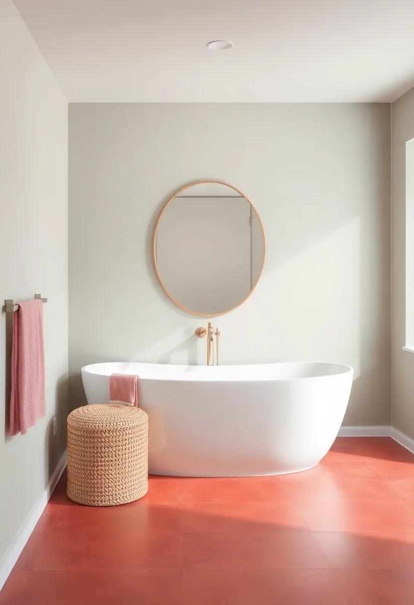 Blush and Bronze: A Romantic Color Palette for an Enchanting Bathroom