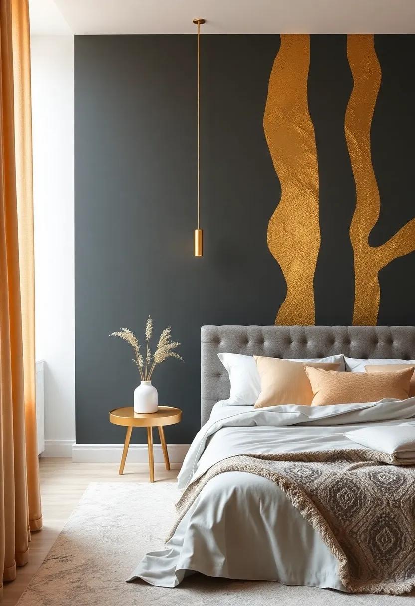 Incorporating Gold‍ Accents in Accent Walls: Ideas for Dramatic ‍Impact