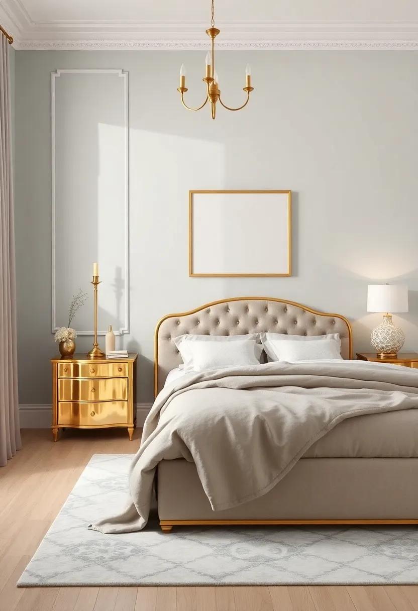 Elegant ‍Bedroom Furniture in Gold ‌finish: A Glamorous Touch