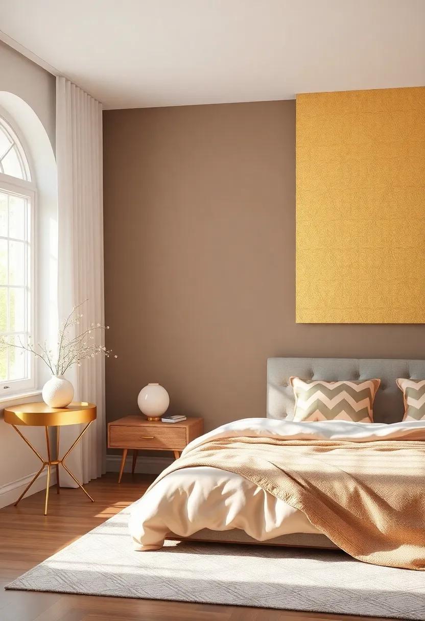 The Allure⁢ of Metallic Gold Paint: Transforming Your Bedroom Ambiance