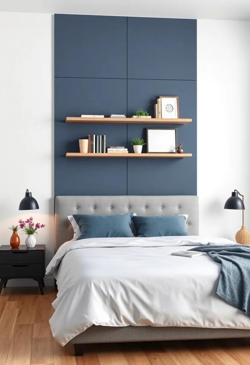 Customizable Wall ​Panels for a unique Bedroom ‍Statement