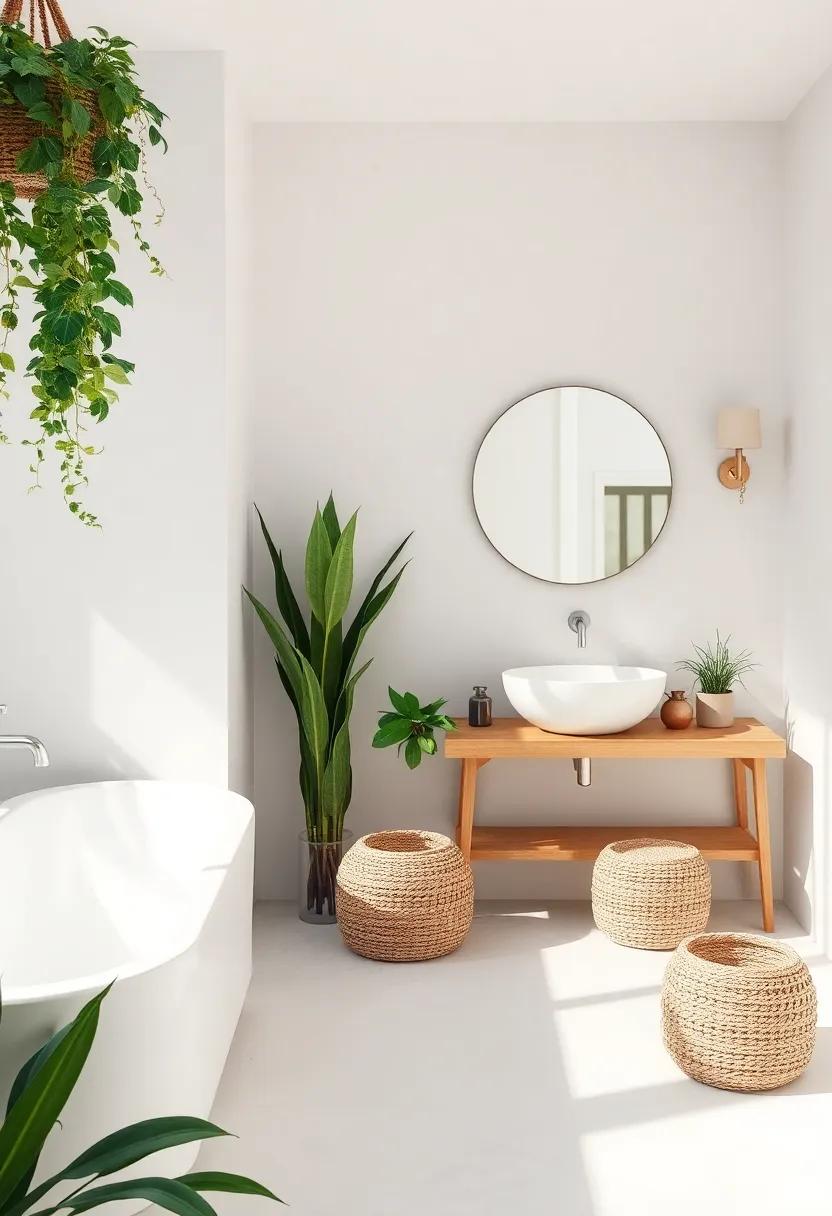 Incorporating Plants⁢ and Botanical Elements for a ⁢Serene Oasis