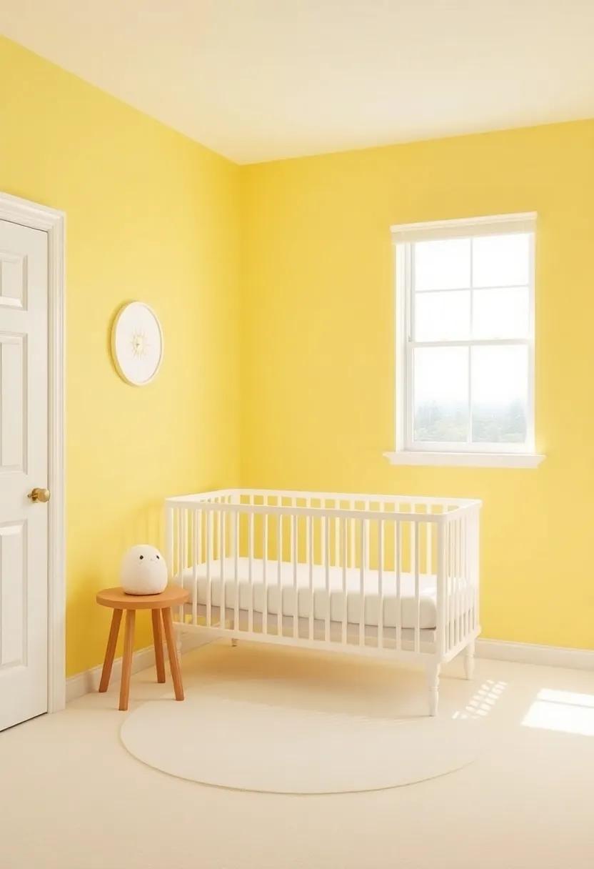 embracing ⁢Sunlight With Soft Butter Yellow Walls ‌and Their Cheerful Appeal