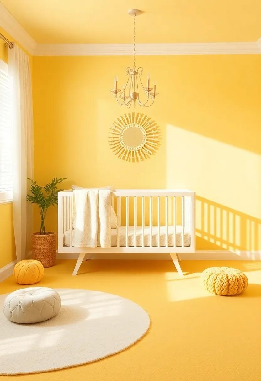 Playful Floor Coverings that Add Comfort and Style‌ to Butter Yellow Rooms