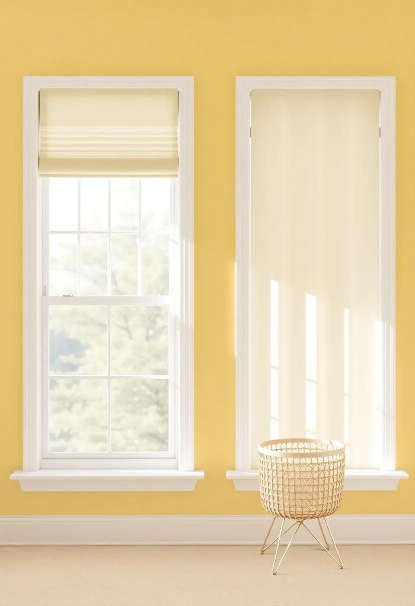 Delicate Window Treatments for an ‌Airy, ​light-Filled Nursery Experience