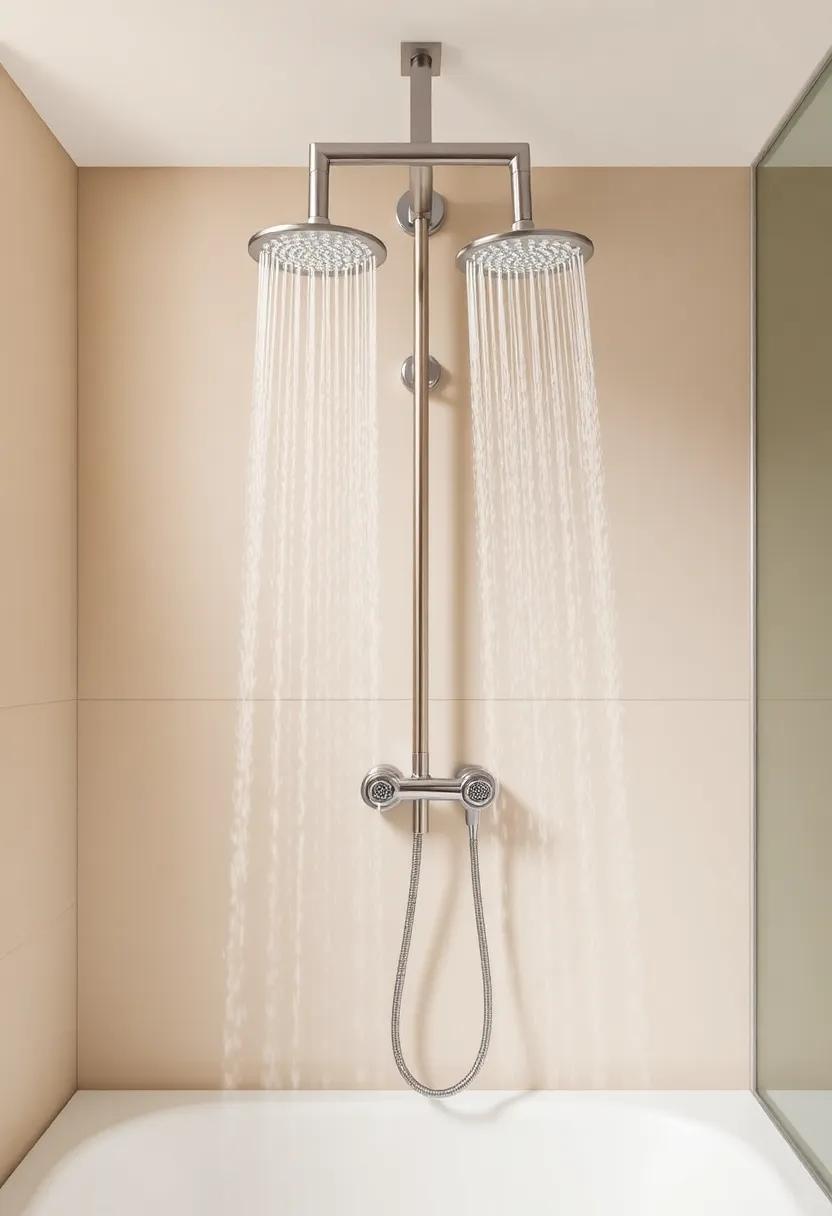 The Allure of Unique Showerhead Shapes and Styles in​ Modern Bathrooms