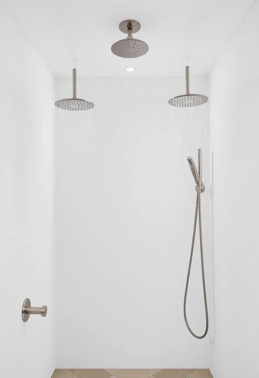 Dual showerheads:‌ A Perfect Blend of​ Functionality and ⁢Elegance