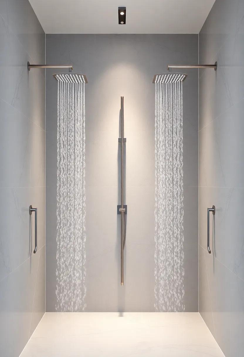 luxury Accessories to‍ Complement Dual Showerheads in Style