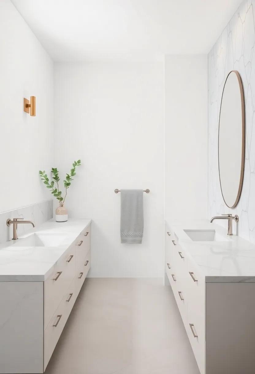 Creating Zoning with Countertops: Defining Space in Your Ensuite