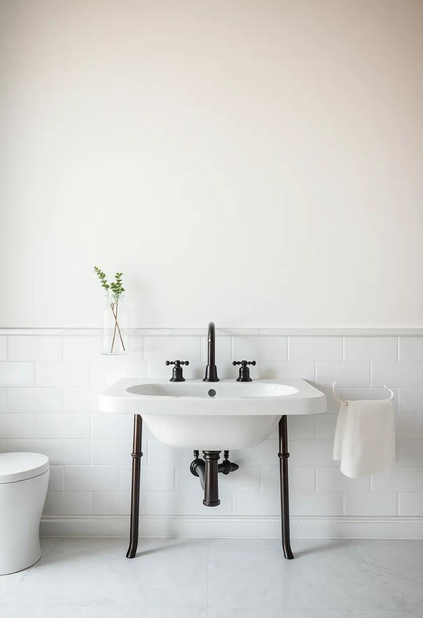 Creating Contrast: Balancing old and New in Bathroom Decor