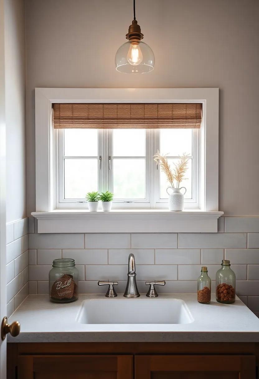 The Role‌ of Mason Jars in Farmhouse Sink Decor