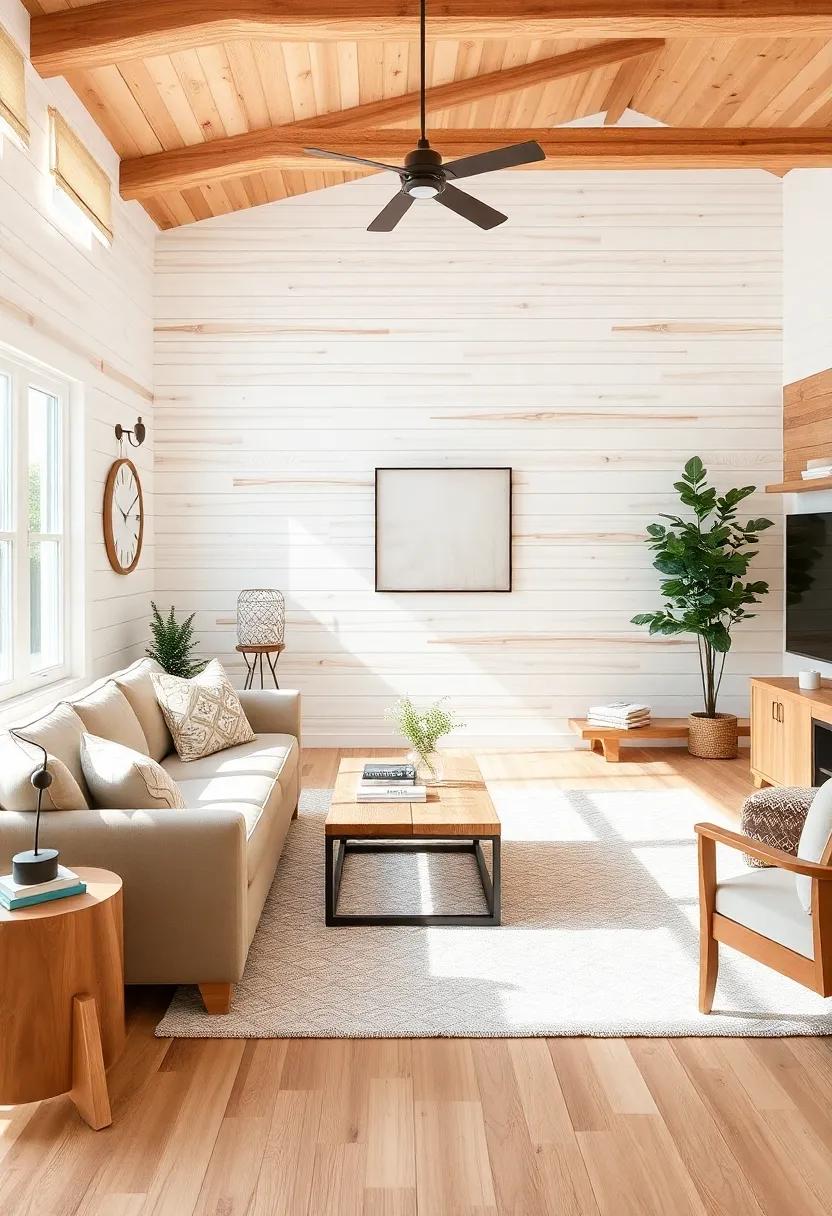 Wall Treatments: Embracing Shiplap and Reclaimed Wood Accents