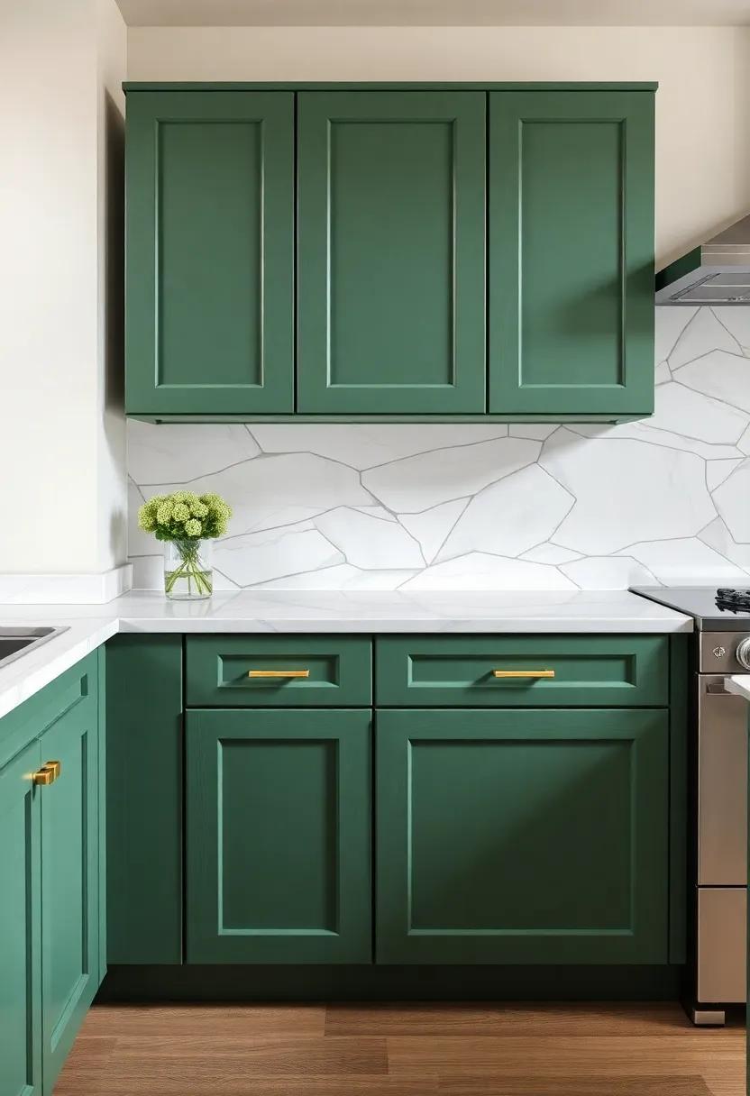 Creating Depth: Layering Textures in Your⁤ Green Kitchen Design