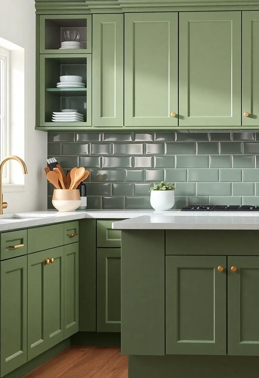 Inspired Trends: The Rising Popularity of Green Kitchen Designs