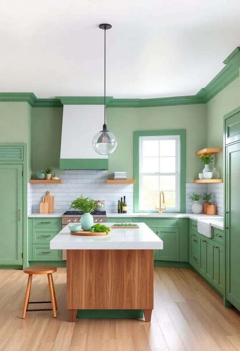 Mixing Styles:‍ Blending ⁢Traditional and ⁣modern⁣ Green Elements