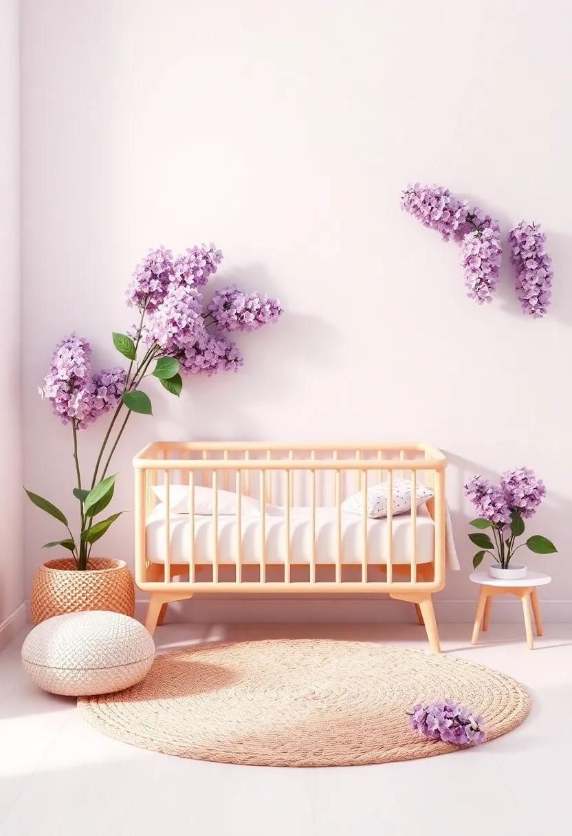 Delightful Lilac-Themed Artwork ⁤and Decor ⁣for a Sweet Touch