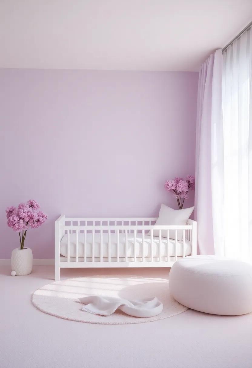 Gentle Textures: ⁤Fabrics and Finishes That Enhance Lilac ‌Decor