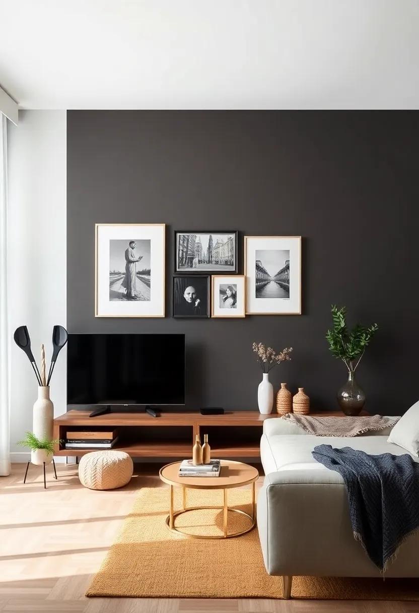 Incorporating Personal Touches: Gallery​ Walls as a Focal Point