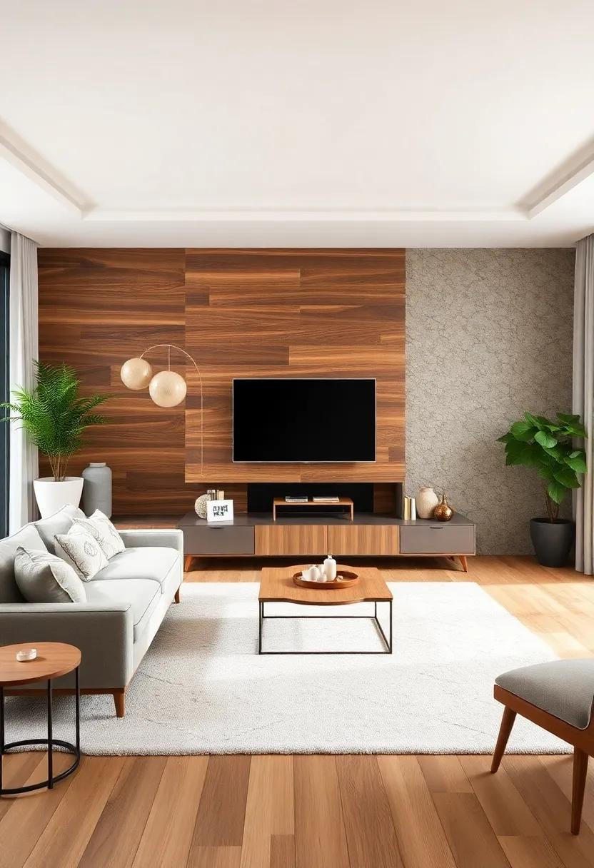 Natural Elements: Incorporating ⁣Wood and Stone ​in Your Accent Wall