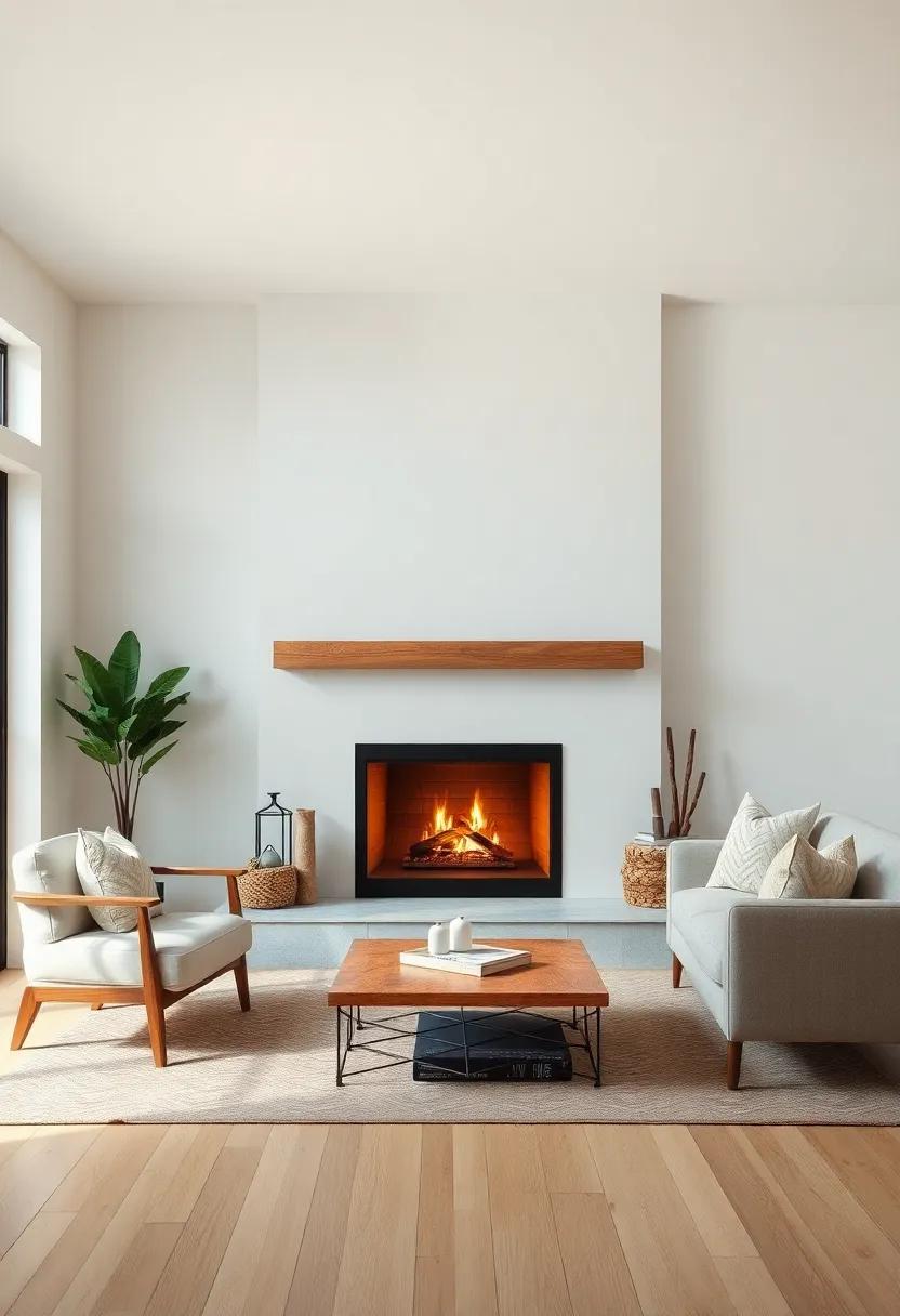 Embracing‍ the Warmth​ of⁣ a Cozy Fireplace as a Focal Point