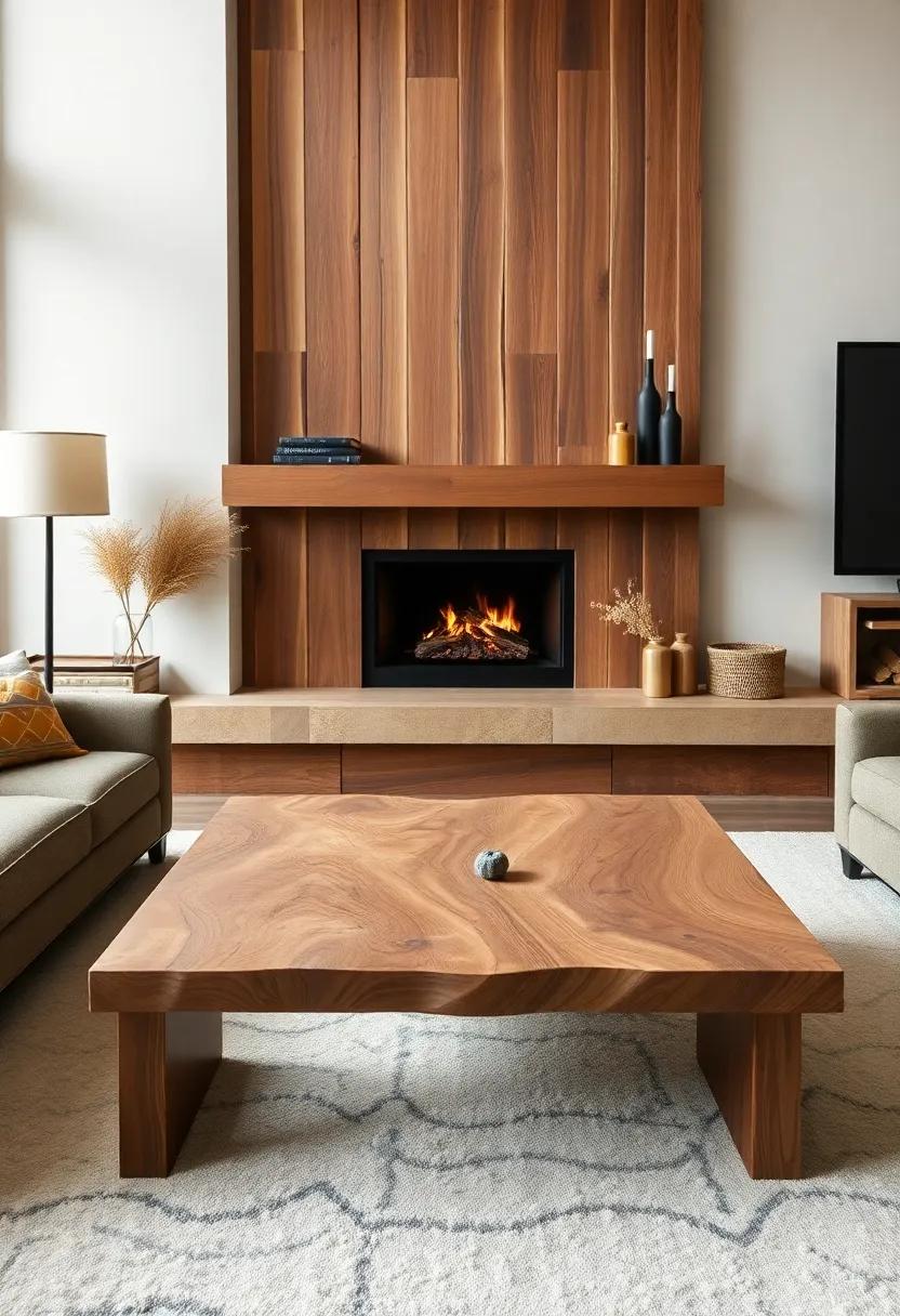 Unique Coffee Tables: Statement Pieces in Reclaimed Wood