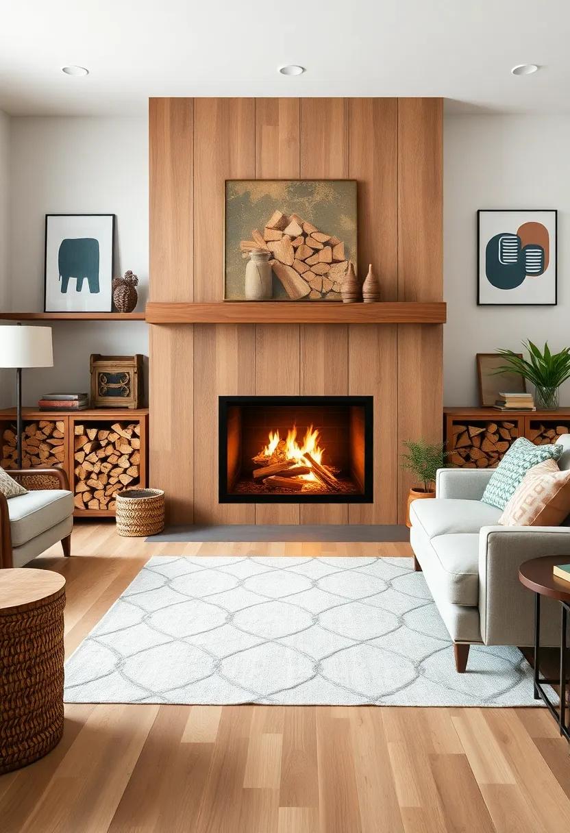 Function Meets Aesthetics: Stylish firewood Storage solutions