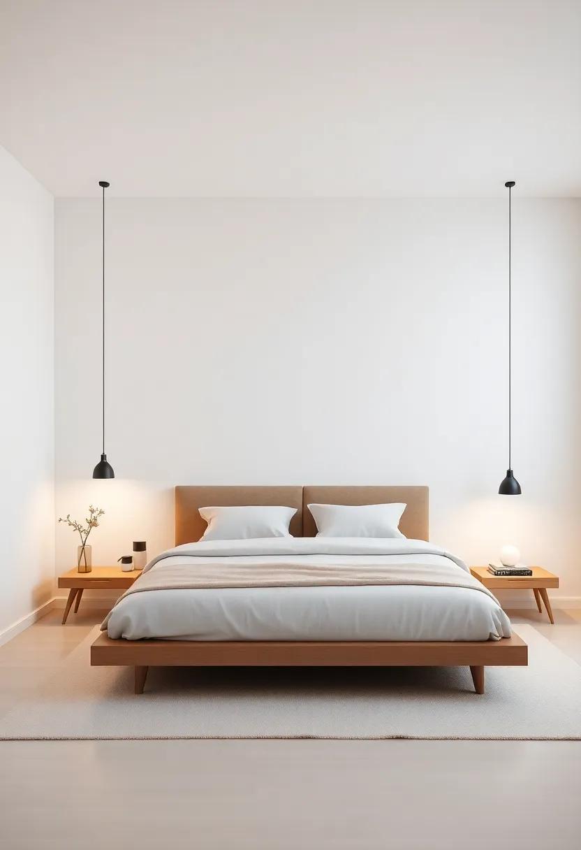 Embracing‌ Serenity Through Minimalist Aesthetics ⁣in Bedroom Design