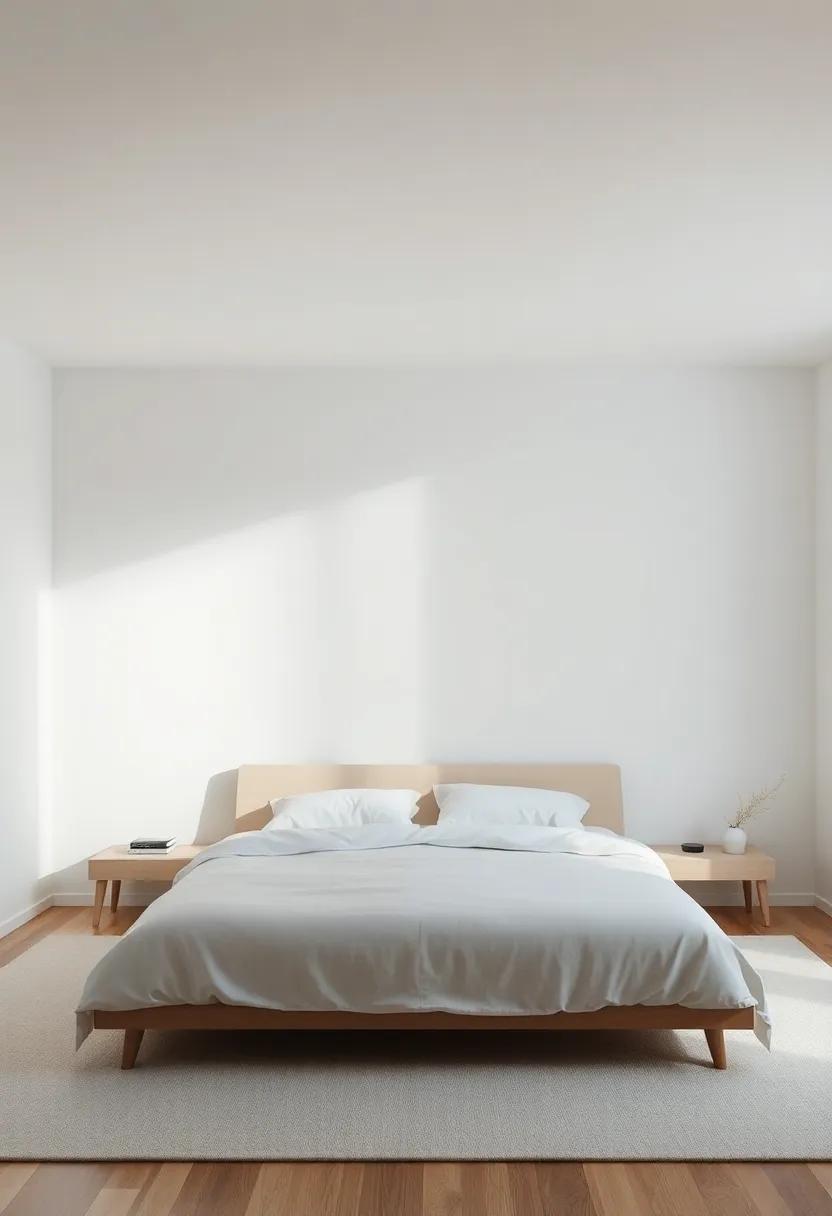 Incorporating Textures for Depth in a Simplistic Bedroom Design