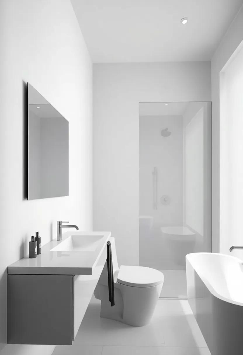 Embracing ‌Timelessness in ⁢Monochrome Bathroom ⁤Design Philosophy