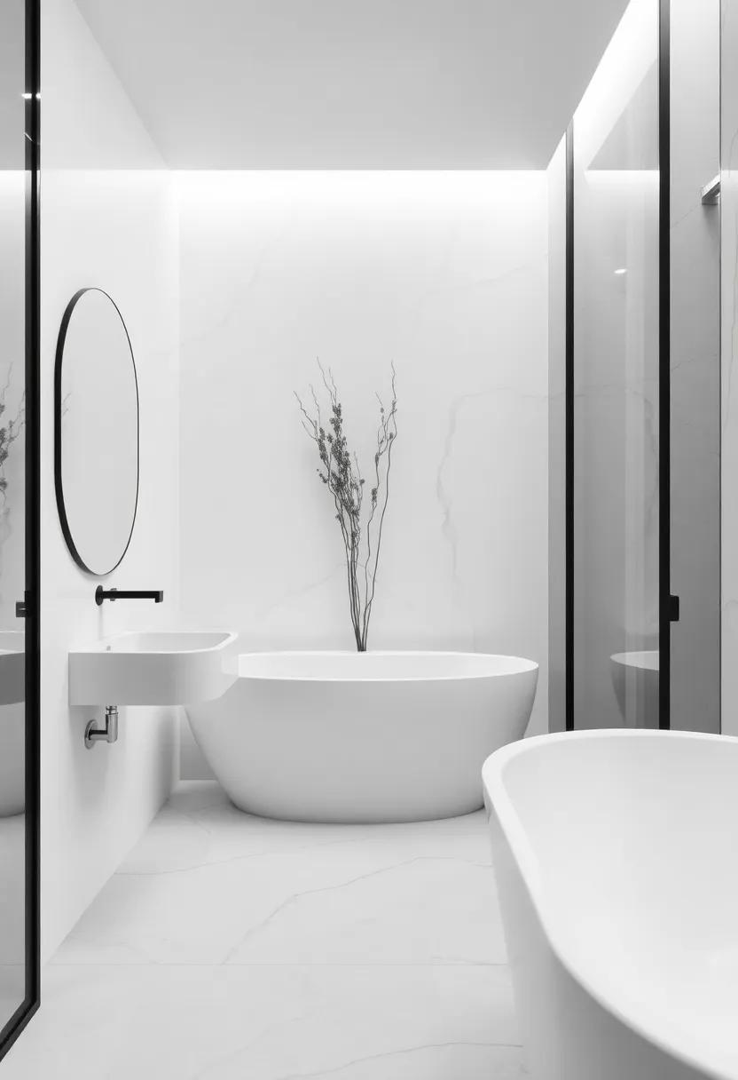 Integrating Natural Elements for a Balanced Modern Bathroom