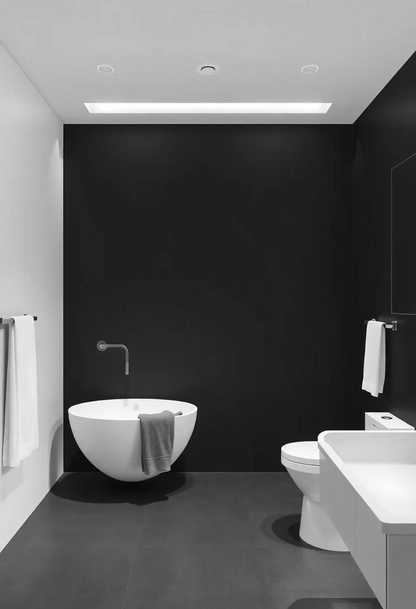 Sustainable⁣ Materials for a Chic and Eco-Friendly Monochrome ‌Bathroom