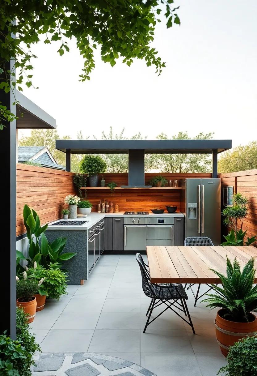 Integrate Greenery and Landscaping for a Lush Culinary Vibe