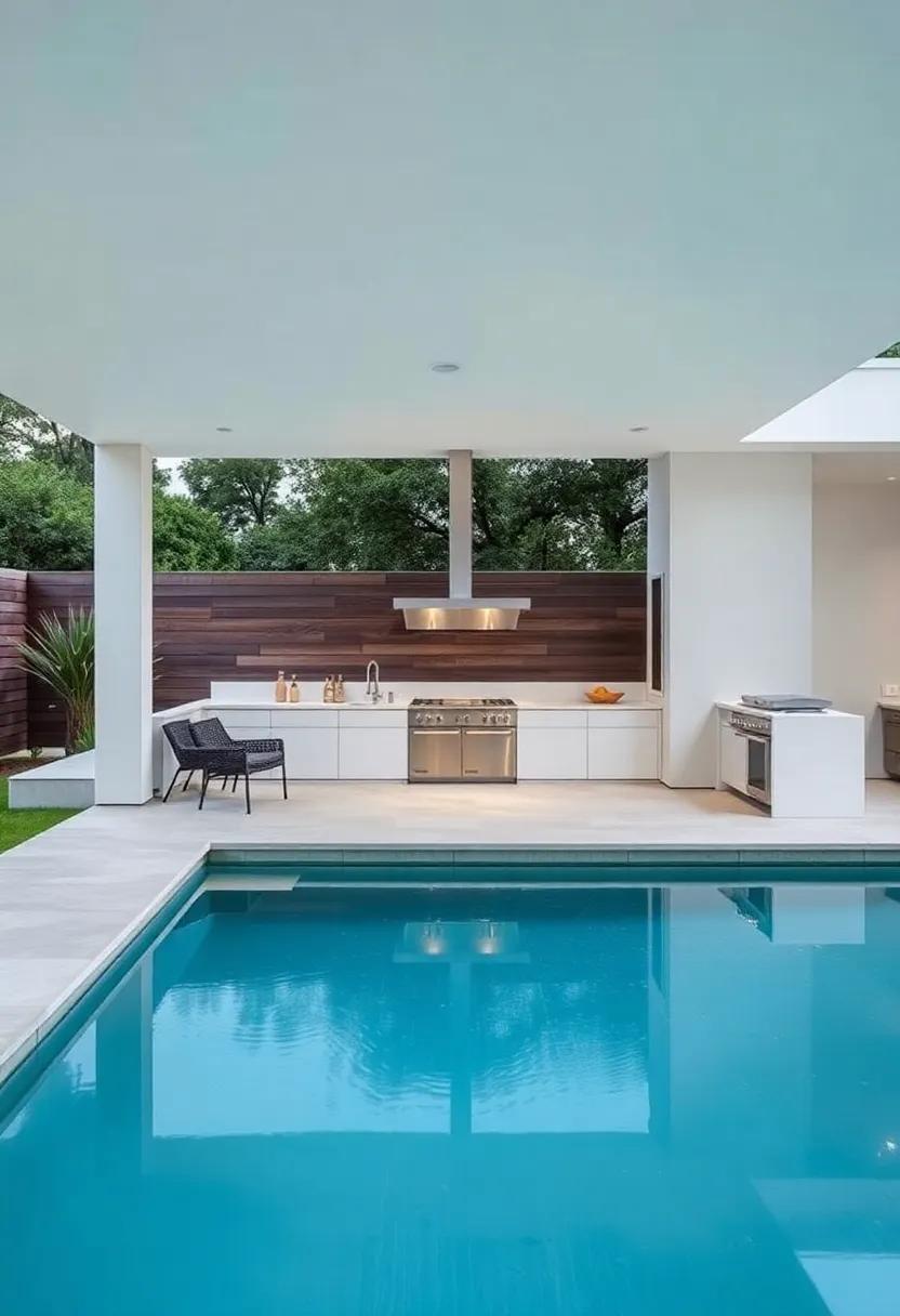 Designing a Seamless Flow Between Your Pool and Outdoor ⁤Kitchen Area