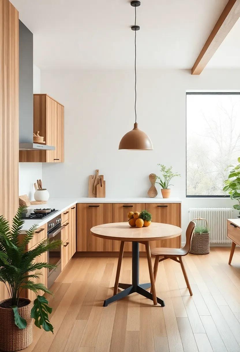 Warm Wood Accents: Bringing Nature Indoors in the Kitchen