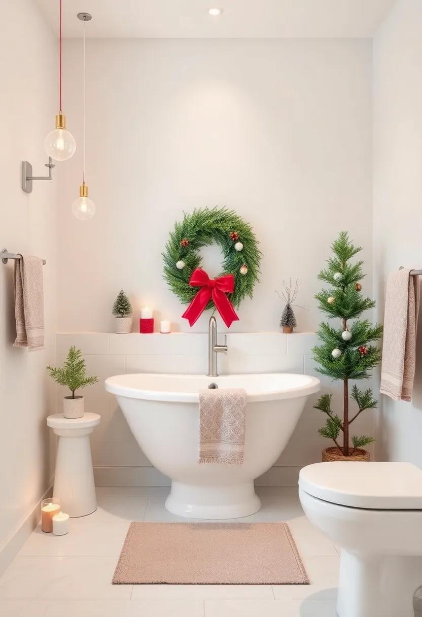 Festive Flair: Cheerful Holiday Decorations to Brighten Your Bathroom