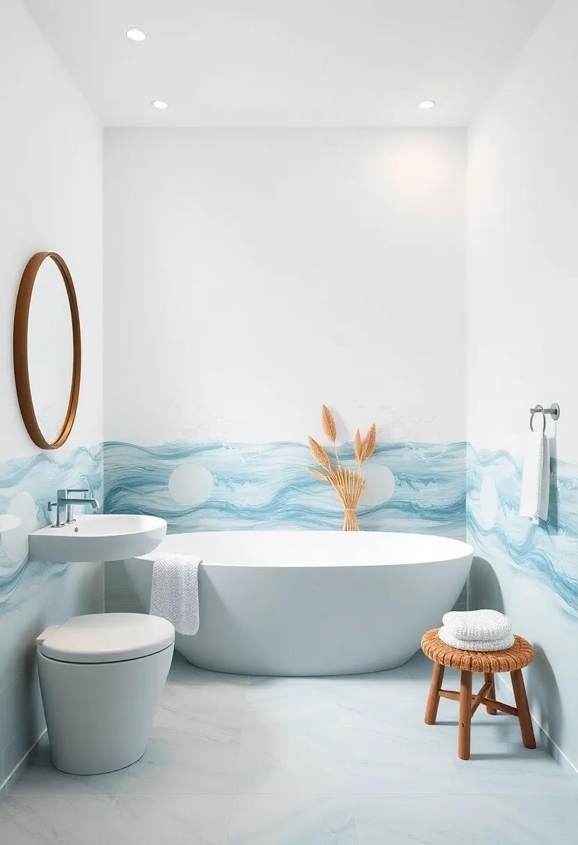 Summer ​Escape: Dive into a Coastal Ocean-Themed⁣ Bathroom ​Retreat